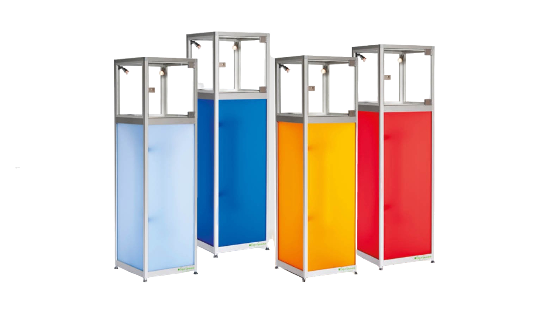 EG-HERO-VITRINE MET LICHTEN