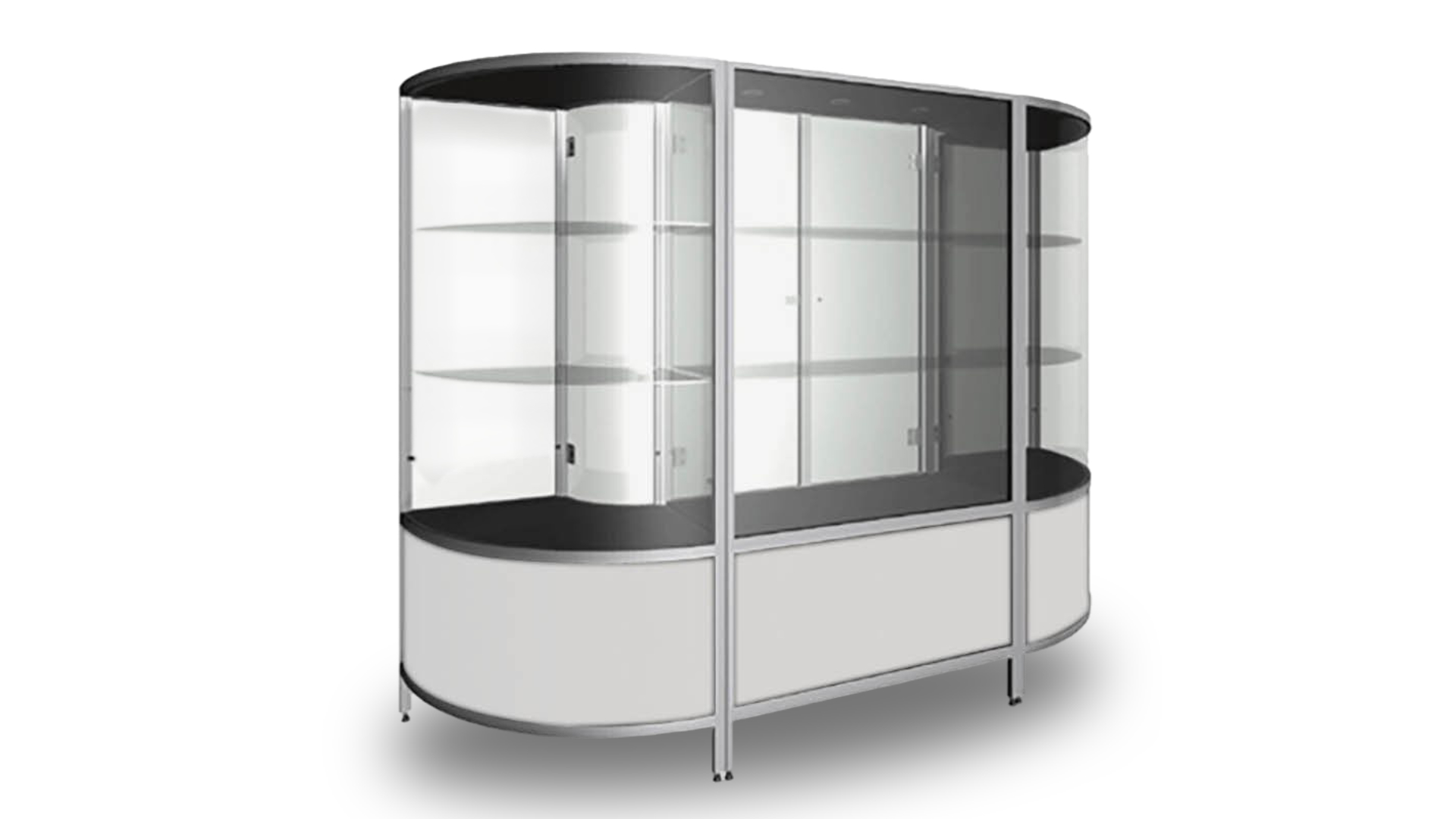 Expo Gamma Showcases for hire - VITRINE-TE HUUR